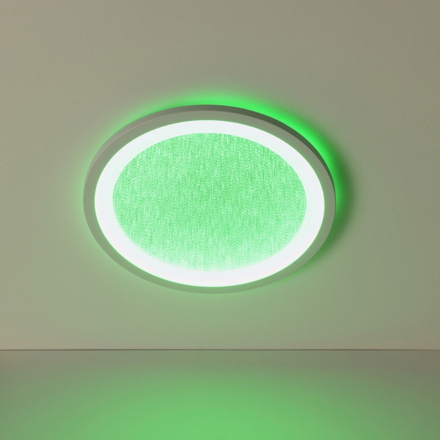 Brilliant - LED RGBW Stmívatelné stropní svítidlo TANIDA LED/22W/230V 3000-6500K+ dálkové ovládání