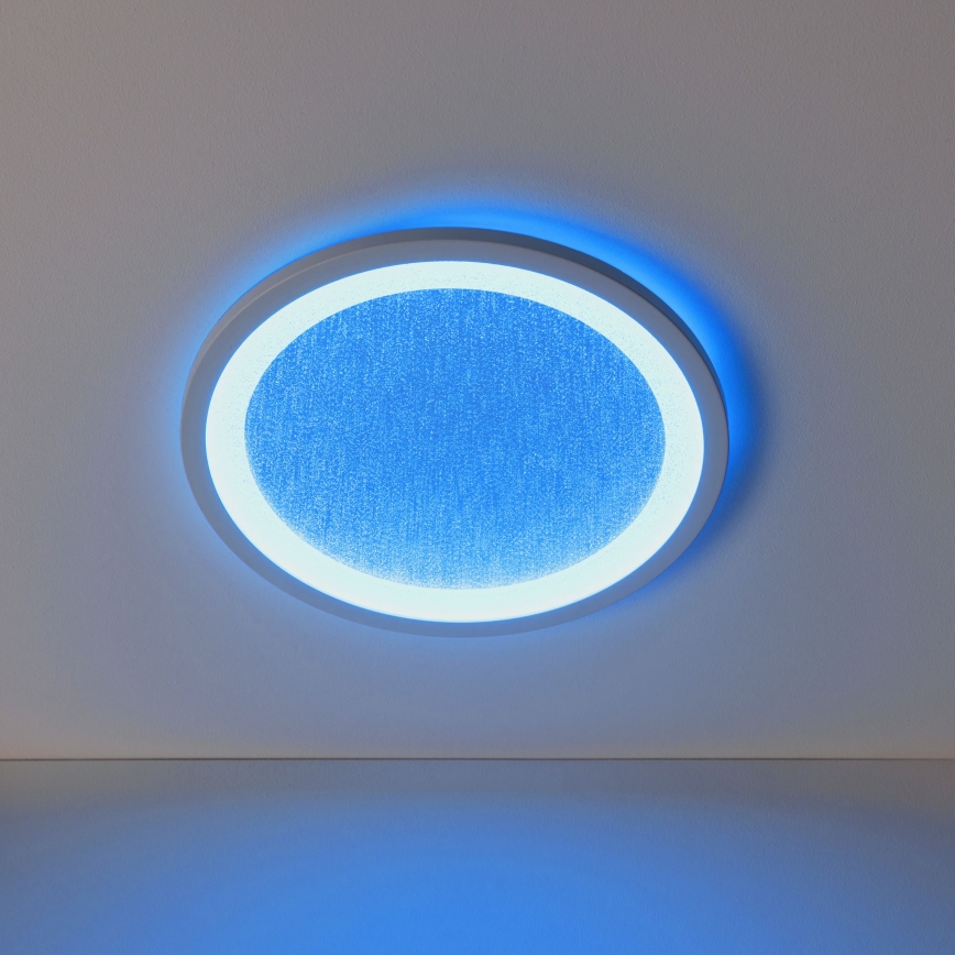 Brilliant - LED RGBW Stmívatelné stropní svítidlo TANIDA LED/22W/230V 3000-6500K+ dálkové ovládání
