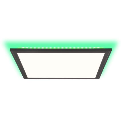 Brilliant - LED RGBW Stmívatelné stropní svítidlo ALLIE LED/24W/230V 2700-6500K černá + dálkové ovládání