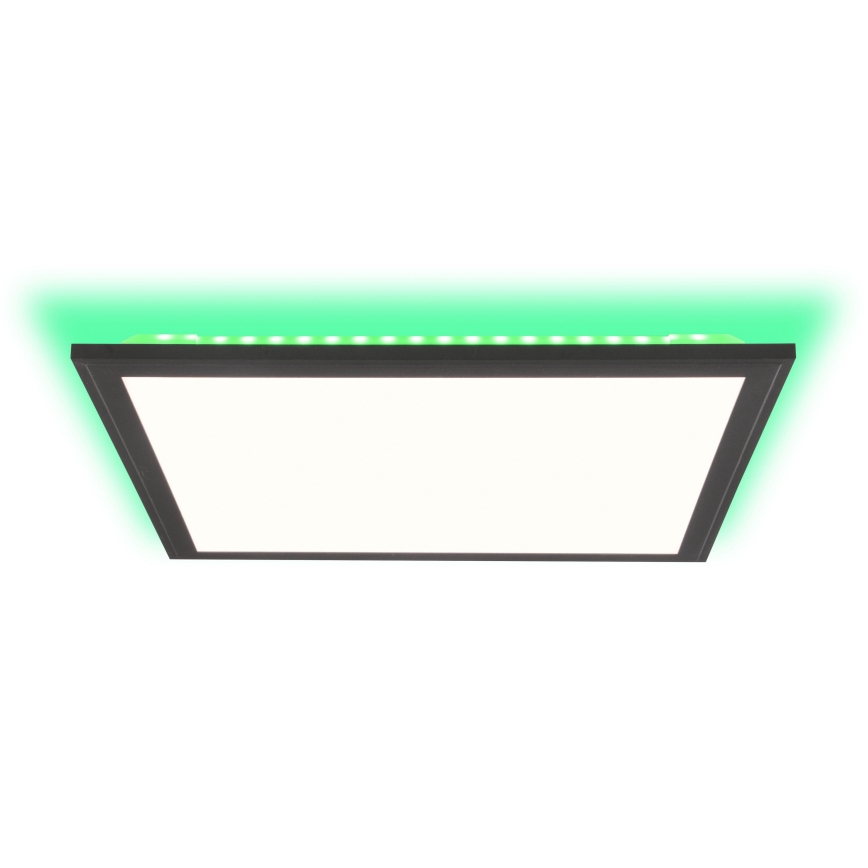 Brilliant - LED RGBW Stmívatelné stropní svítidlo ALLIE LED/24W/230V 2700-6500K černá + dálkové ovládání