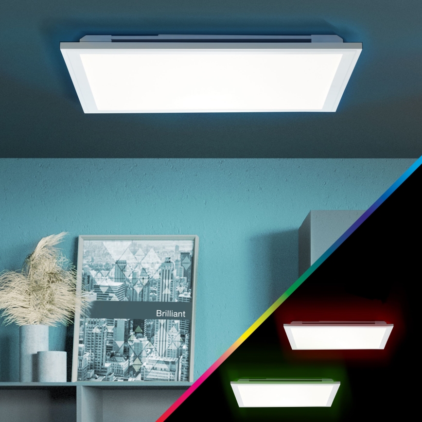 Brilliant - LED RGBW Stmívatelné stropní svítidlo ALLIE LED/24W/230V 2700-6500K + dálkové ovládání