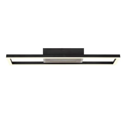Brilliant - LED RGBW Stmívatelné stropní svítidlo BESSON LED/20W/230V 3000-6500K černá + dálkové ovládání