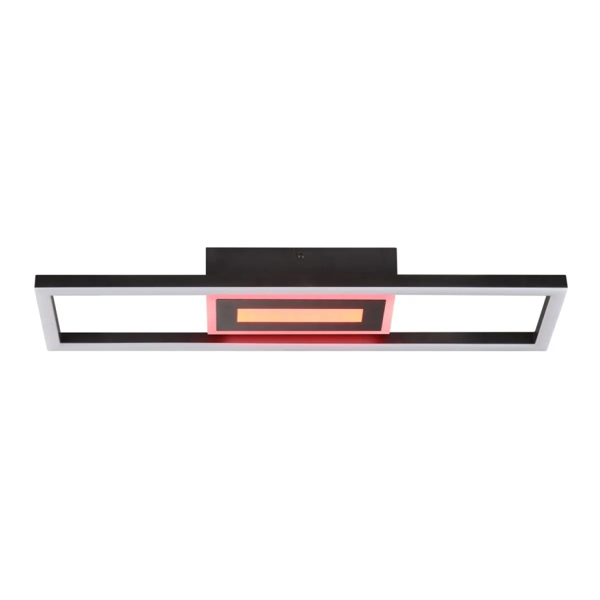 Brilliant - LED RGBW Stmívatelné stropní svítidlo BESSON LED/20W/230V 3000-6500K černá + dálkové ovládání