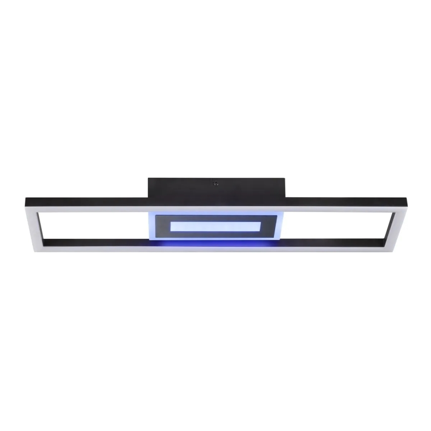 Brilliant - LED RGBW Stmívatelné stropní svítidlo BESSON LED/20W/230V 3000-6500K černá + dálkové ovládání