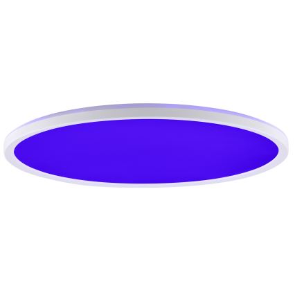 Brilliant - LED RGBW Stmívatelné stropní svítidlo LUMARO LED/22W/230V 4000K pr. 42 cm bílá + dálkové ovládání