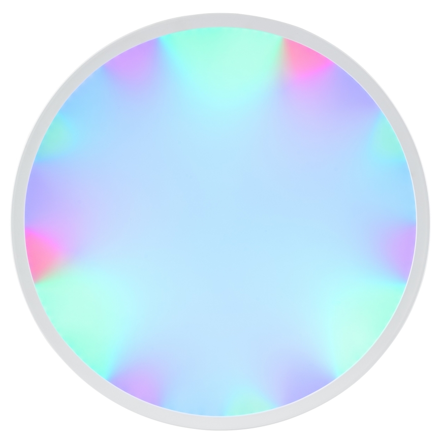 Brilliant - LED RGBW Stmívatelné stropní svítidlo LUMARO LED/22W/230V 4000K pr. 42 cm bílá + dálkové ovládání