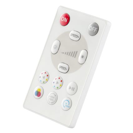 Brilliant - LED RGBW Stmívatelné stropní svítidlo LUMARO LED/22W/230V 4000K pr. 42 cm bílá + dálkové ovládání