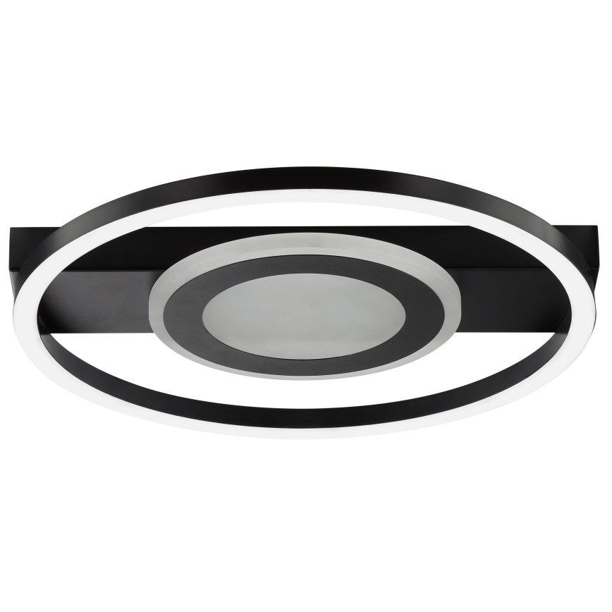 Brilliant - LED RGBW Stmívatelné stropní svítidlo MAUREEN LED/20W/230V 3000-6500K černá + dálkové ovládání