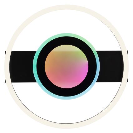 Brilliant - LED RGBW Stmívatelné stropní svítidlo MAUREEN LED/20W/230V 3000-6500K černá + dálkové ovládání