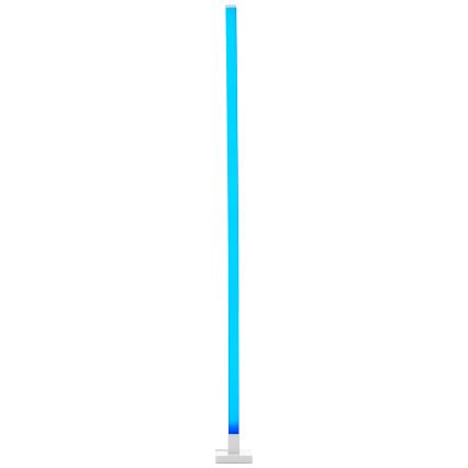 Brilliant - LED RGBW Stmívatelná stojací lampa NEELE LED/6,5W/230V bílá + dálkové ovládání