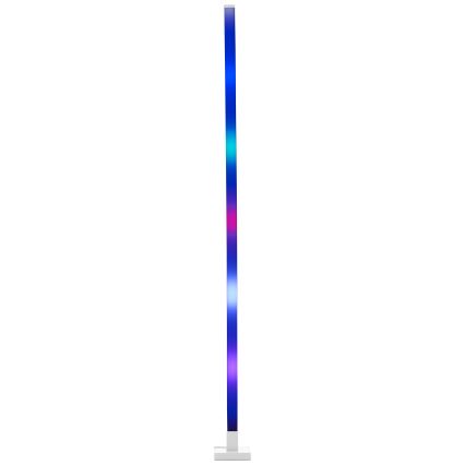 Brilliant - LED RGBW Stmívatelná stojací lampa NEELE LED/6,5W/230V bílá + dálkové ovládání
