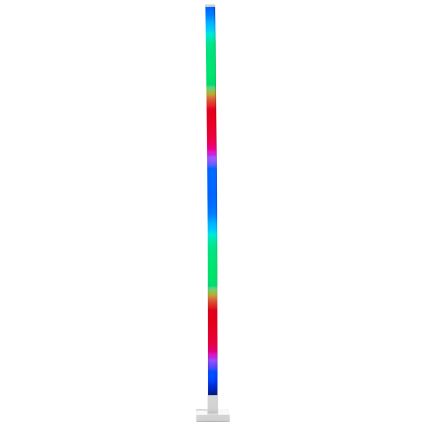 Brilliant - LED RGBW Stmívatelná stojací lampa NEELE LED/6,5W/230V bílá + dálkové ovládání