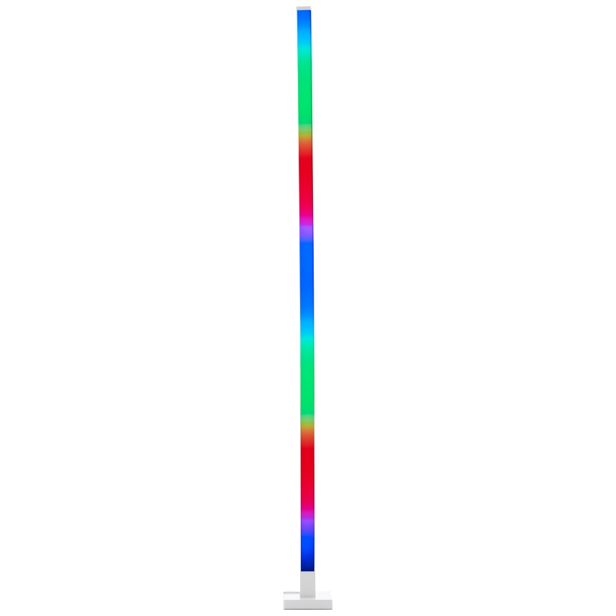 Brilliant - LED RGBW Stmívatelná stojací lampa NEELE LED/6,5W/230V bílá + dálkové ovládání