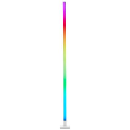 Brilliant - LED RGBW Stmívatelná stojací lampa NEELE LED/6,5W/230V bílá + dálkové ovládání