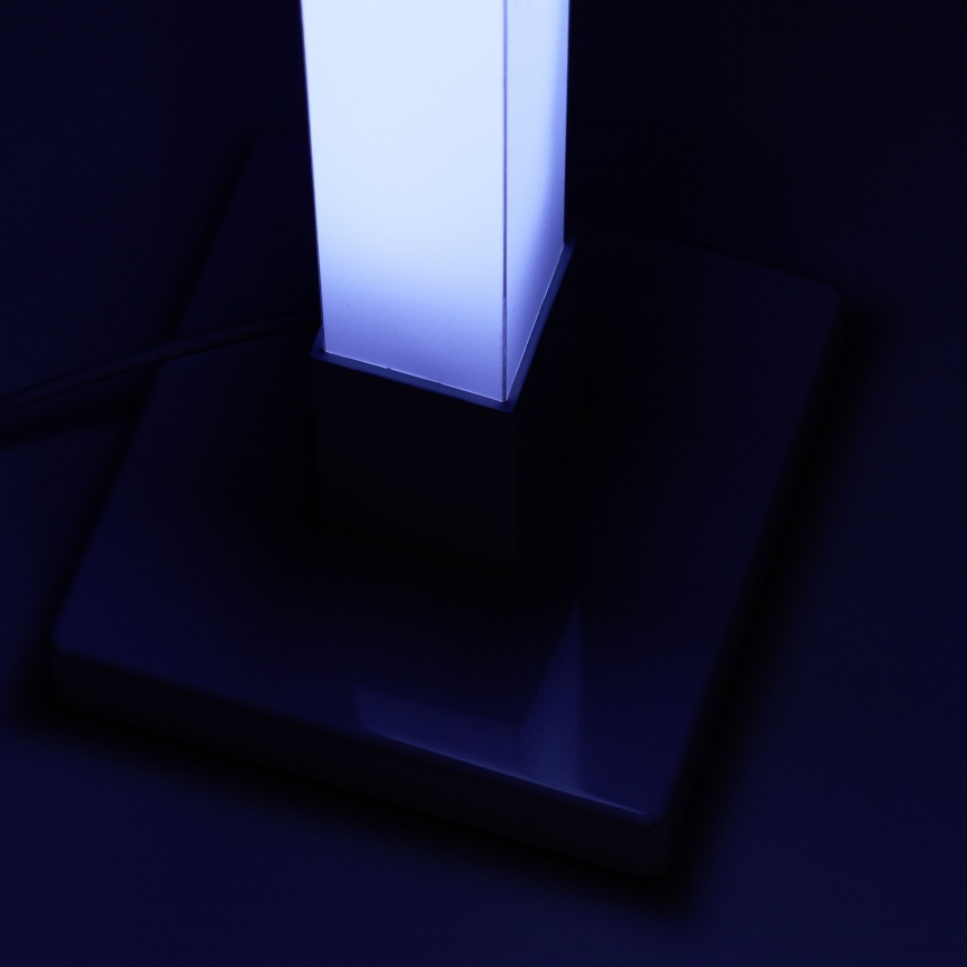 Brilliant - LED RGBW Stmívatelná stojací lampa NEELE LED/6,5W/230V bílá + dálkové ovládání