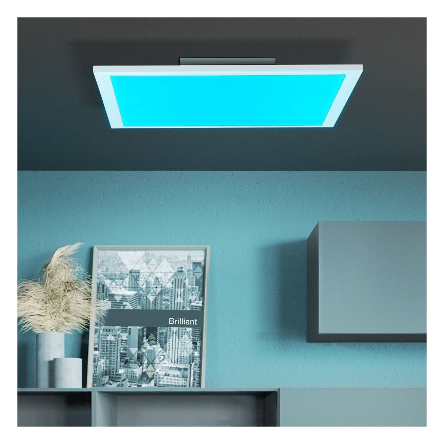 Brilliant - LED RGBW Stmívatelné stropní svítidlo ABIE LED/24W/230V 2700-6500K + dálkové ovládání