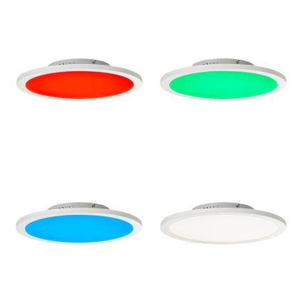 Brilliant - LED RGBW Stmívatelné stropní svítidlo ABIE LED/24W/230V 2700-6500K + dálkové ovládání