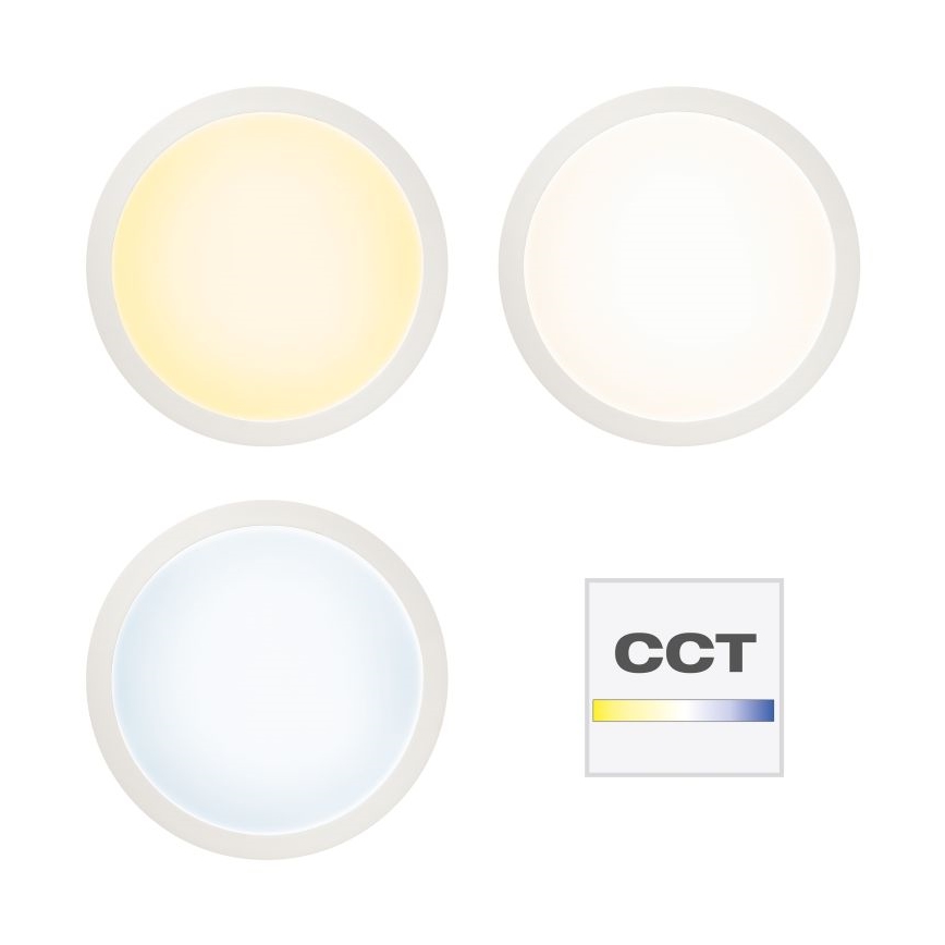 Brilliant - LED RGBW Stmívatelné stropní svítidlo ABIE LED/24W/230V 2700-6500K + dálkové ovládání