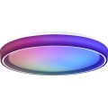 Brilliant - LED RGBW Stmívatelné stropní svítidlo FLOCO LED/34W/230V 3000-6500K pr. 49,5 cm bílá + dálkové ovládání