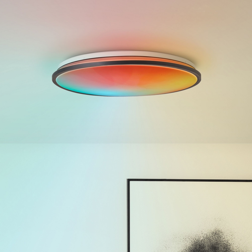 Brilliant - LED RGBW Stmívatelné stropní svítidlo HEIDA LED/30W/230V 3000-6500K + dálkové ovládání