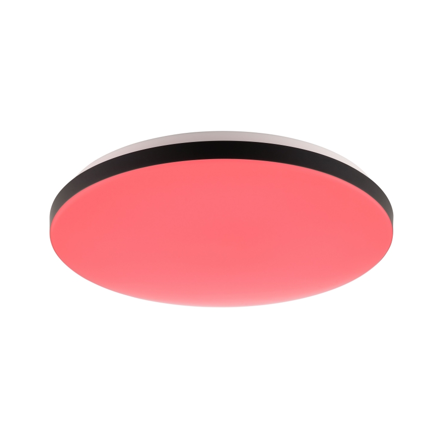 Brilliant - LED RGBW Stmívatelné stropní svítidlo LIVIO LED/20W/230V 3000-6500K pr. 49 cm černá + dálkové ovládání