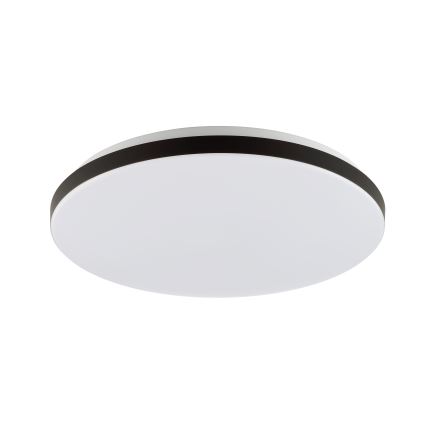 Brilliant - LED RGBW Stmívatelné stropní svítidlo LIVIO LED/20W/230V 3000-6500K pr. 49 cm černá + dálkové ovládání