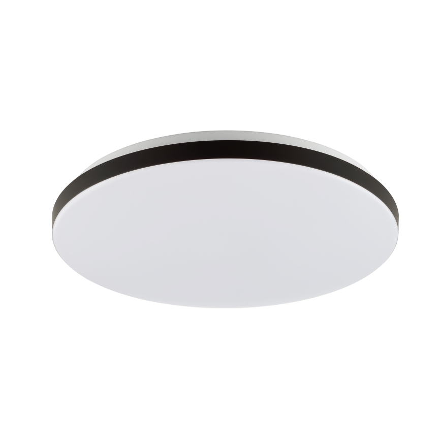 Brilliant - LED RGBW Stmívatelné stropní svítidlo LIVIO LED/20W/230V 3000-6500K pr. 49 cm černá + dálkové ovládání