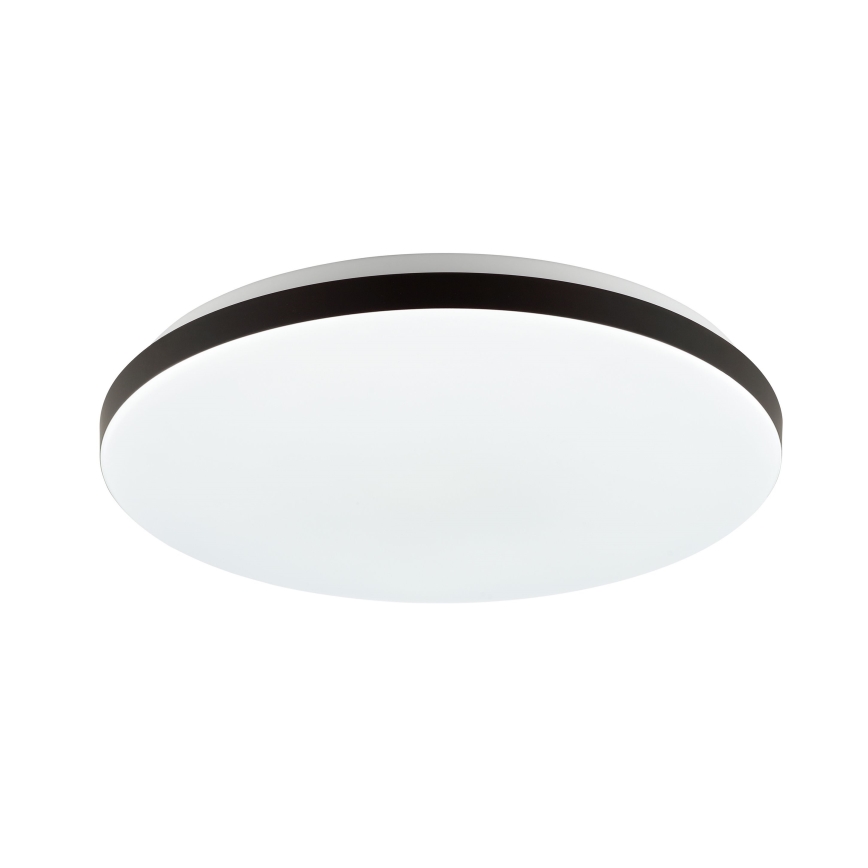 Brilliant - LED RGBW Stmívatelné stropní svítidlo LIVIO LED/20W/230V 3000-6500K pr. 49 cm černá + dálkové ovládání