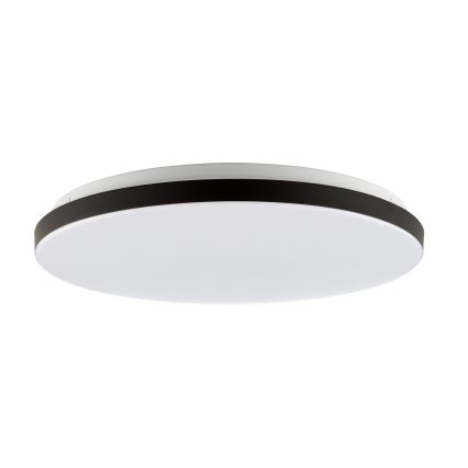 Brilliant - LED RGBW Stmívatelné stropní svítidlo LIVIO LED/20W/230V 3000-6500K pr. 49 cm černá + dálkové ovládání