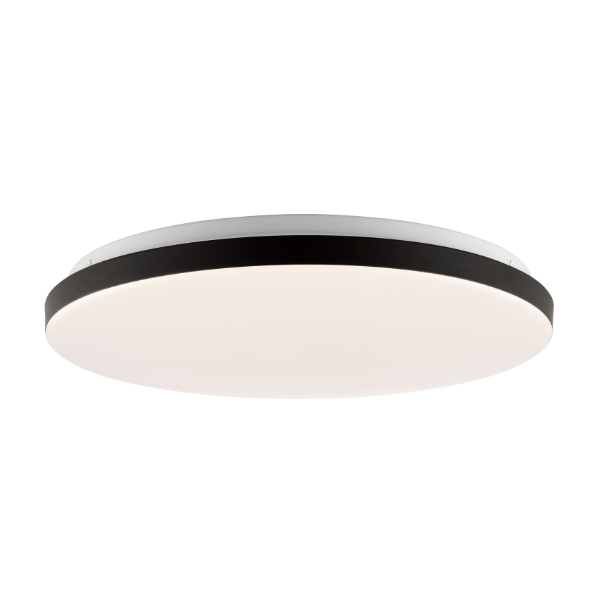 Brilliant - LED RGBW Stmívatelné stropní svítidlo LIVIO LED/20W/230V 3000-6500K pr. 49 cm černá + dálkové ovládání