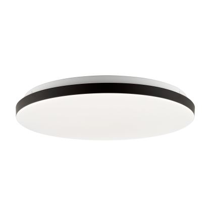 Brilliant - LED RGBW Stmívatelné stropní svítidlo LIVIO LED/20W/230V 3000-6500K pr. 49 cm černá + dálkové ovládání