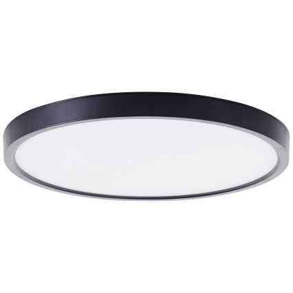 Brilliant - LED RGBW Stmívatelné stropní svítidlo LOTTI LED/16W/230V 3000K pr. 30 cm černá Wi-Fi Tuya + dálkové ovládání