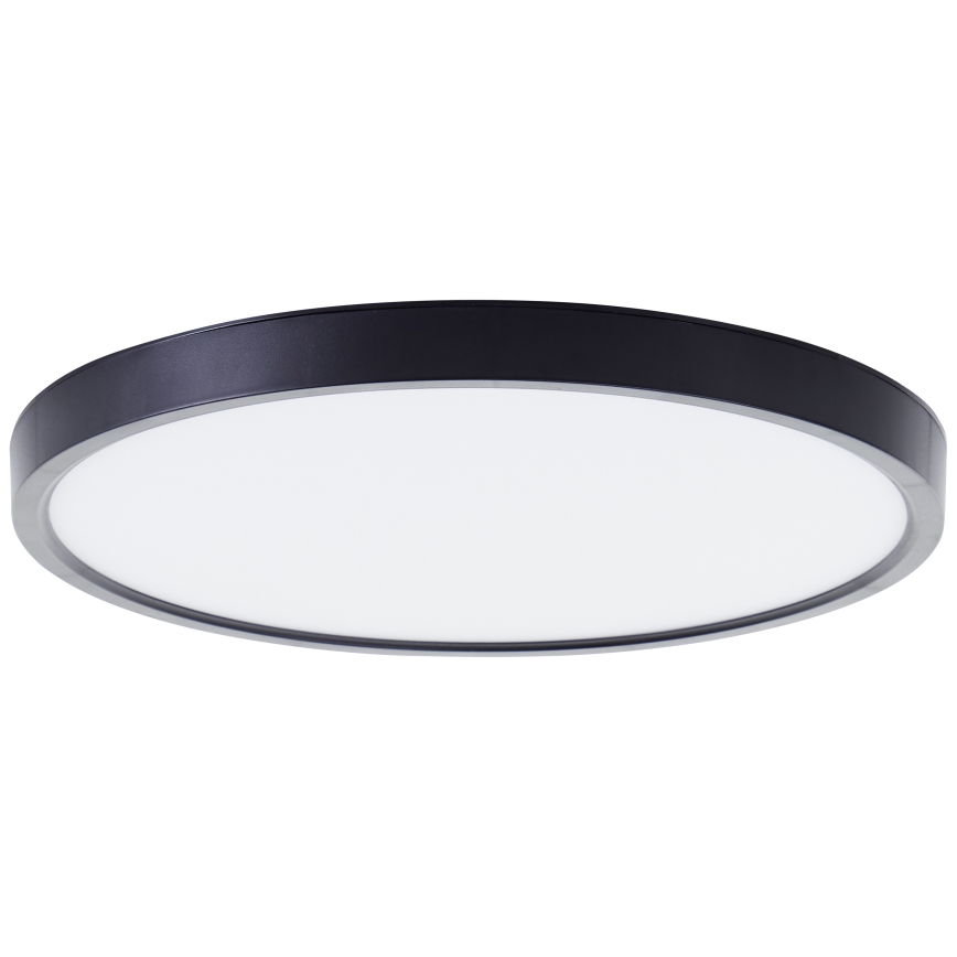 Brilliant - LED RGBW Stmívatelné stropní svítidlo LOTTI LED/16W/230V 3000K pr. 30 cm černá Wi-Fi Tuya + dálkové ovládání