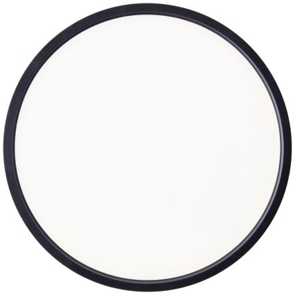 Brilliant - LED RGBW Stmívatelné stropní svítidlo LOTTI LED/16W/230V 3000K pr. 30 cm černá Wi-Fi Tuya + dálkové ovládání