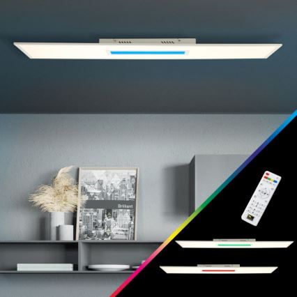 Brilliant - LED RGBW Stmívatelné stropní svítidlo ODELLA LED/37W/230V 2700-6500K + dálkové ovládání