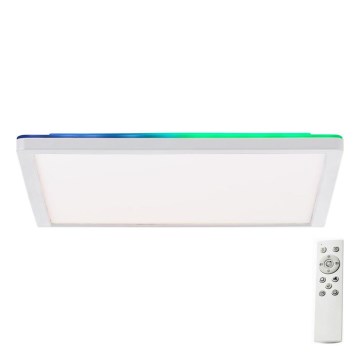 Brilliant - LED RGBW Stmívatelné stropní svítidlo SALTERY LED/20W/230V 3000-6500K + dálkové ovládání