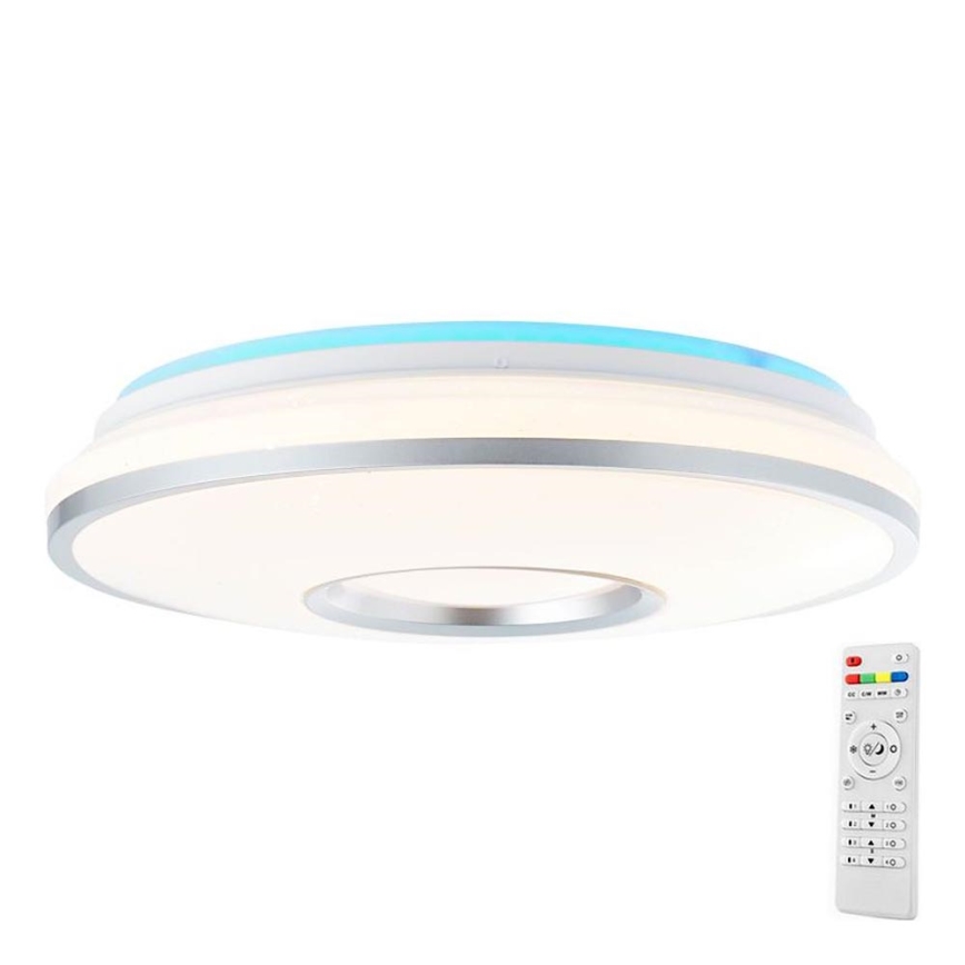 Brilliant - LED RGBW Stmívatelné stropní svítidlo VISITATION LED/24W/230V 3000-6500K + dálkové ovládání