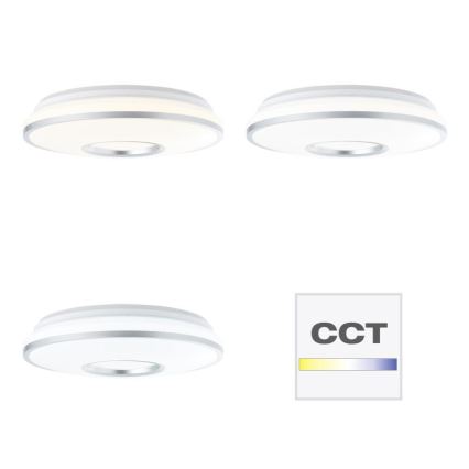Brilliant - LED RGBW Stmívatelné stropní svítidlo VISITATION LED/24W/230V 3000-6500K + dálkové ovládání