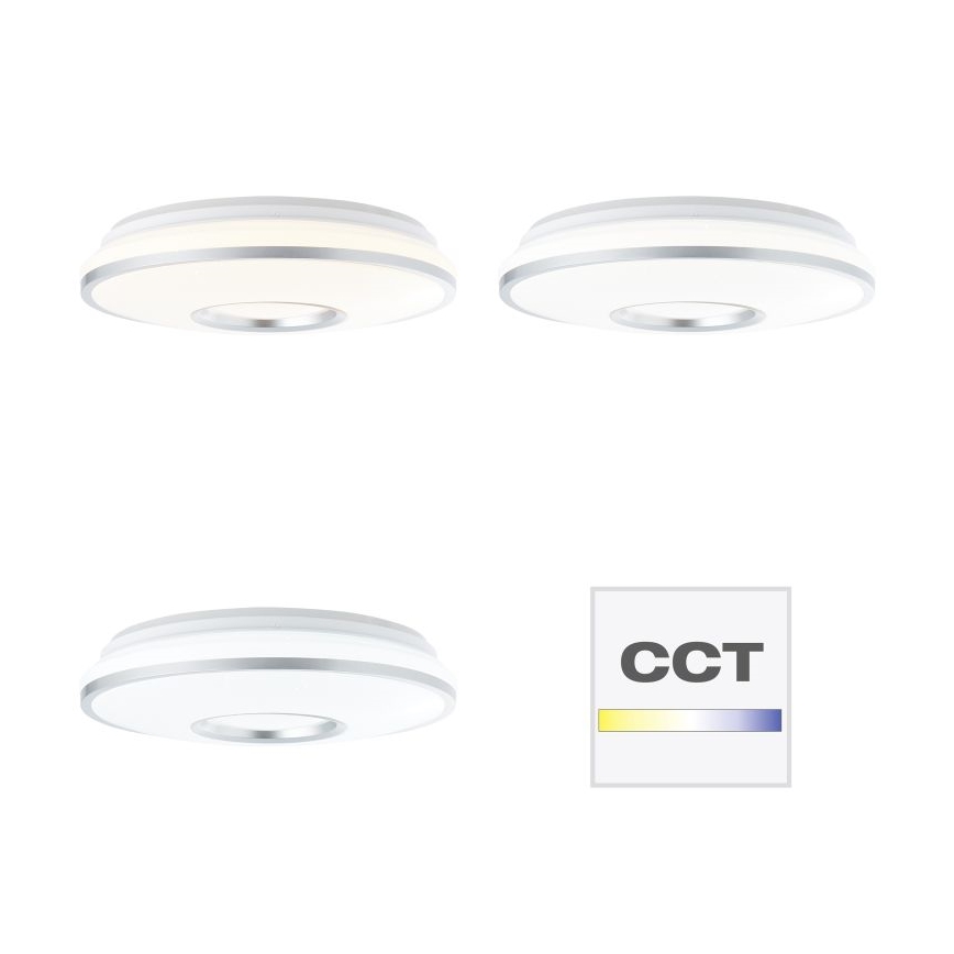 Brilliant - LED RGBW Stmívatelné stropní svítidlo VISITATION LED/24W/230V 3000-6500K + dálkové ovládání