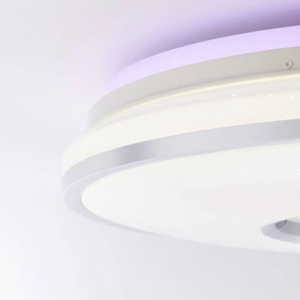Brilliant - LED RGBW Stmívatelné stropní svítidlo VISITATION LED/32W/230V 3000-6500K + dálkové ovládání