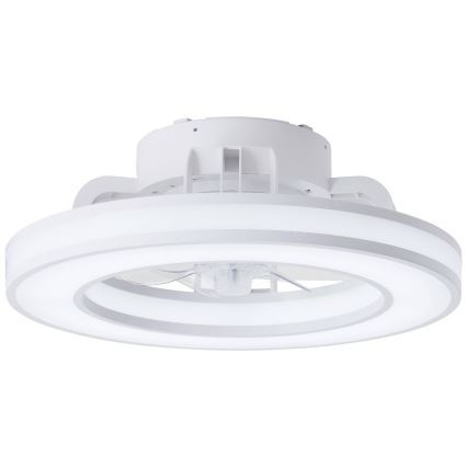 Brilliant - LED RGBW Stmívatelný stropní ventilátor MONDELLO LED/26W/230V 2700-6500K pr. 41,5 cm bílá + dálkové ovládání