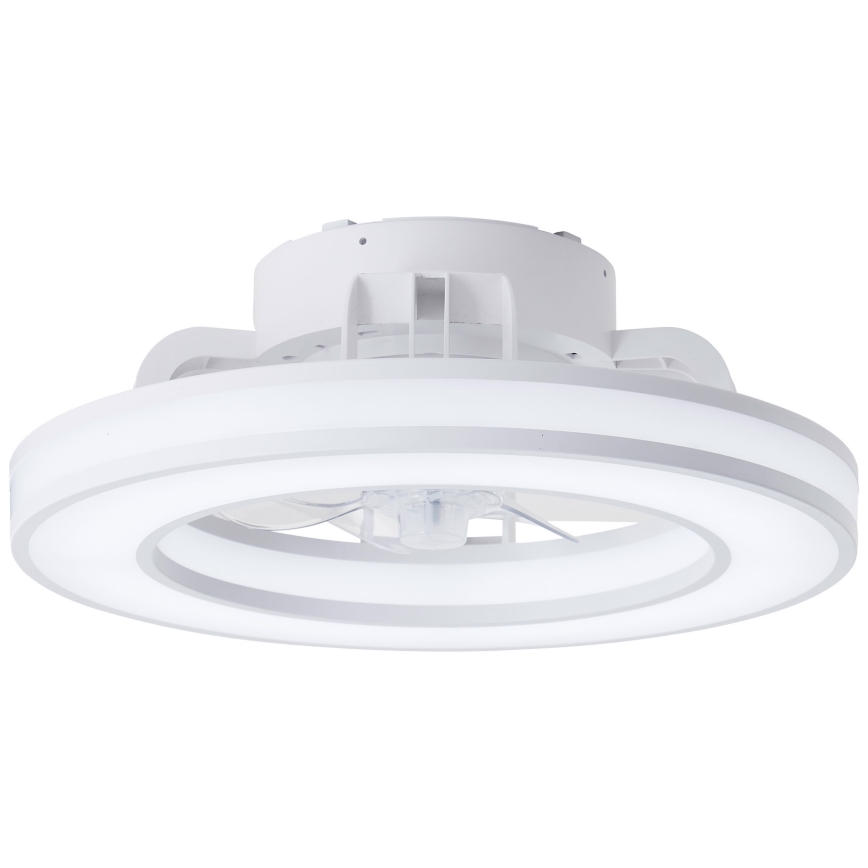 Brilliant - LED RGBW Stmívatelný stropní ventilátor MONDELLO LED/26W/230V 2700-6500K pr. 41,5 cm bílá + dálkové ovládání
