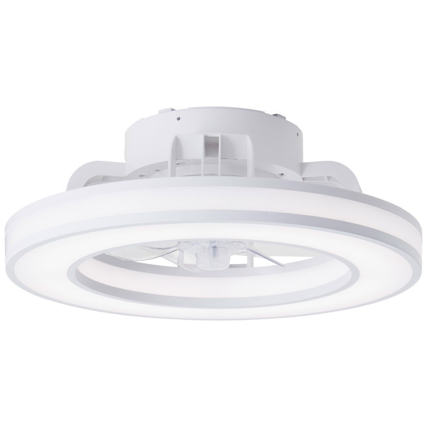 Brilliant - LED RGBW Stmívatelný stropní ventilátor MONDELLO LED/26W/230V 2700-6500K pr. 41,5 cm bílá + dálkové ovládání