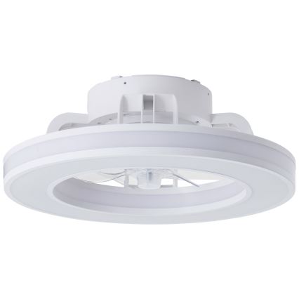 Brilliant - LED RGBW Stmívatelný stropní ventilátor MONDELLO LED/26W/230V 2700-6500K pr. 41,5 cm bílá + dálkové ovládání