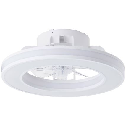 Brilliant - LED RGBW Stmívatelný stropní ventilátor MONDELLO LED/26W/230V 2700-6500K pr. 41,5 cm bílá + dálkové ovládání