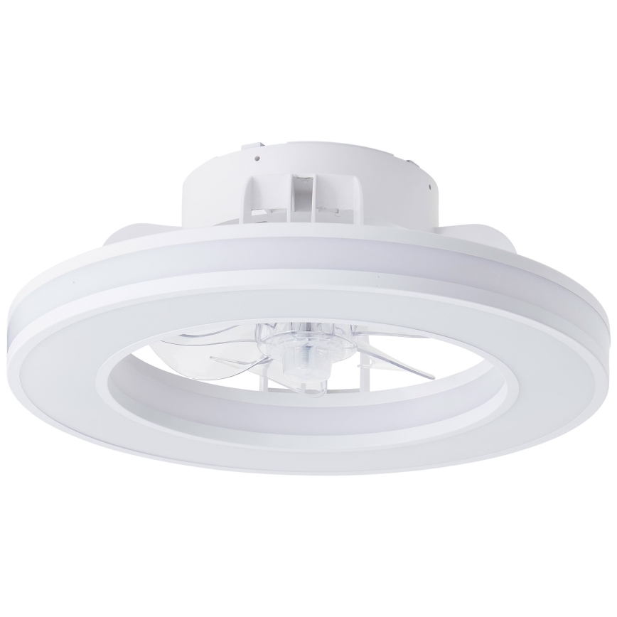 Brilliant - LED RGBW Stmívatelný stropní ventilátor MONDELLO LED/26W/230V 2700-6500K pr. 41,5 cm bílá + dálkové ovládání