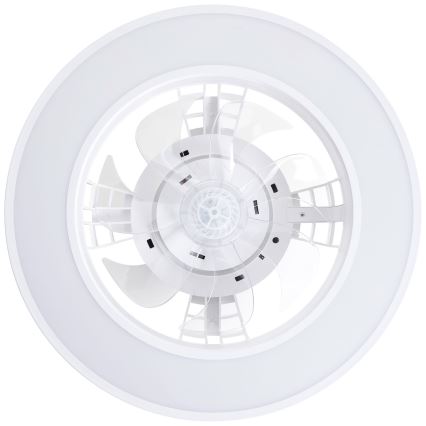 Brilliant - LED RGBW Stmívatelný stropní ventilátor MONDELLO LED/26W/230V 2700-6500K pr. 41,5 cm bílá + dálkové ovládání