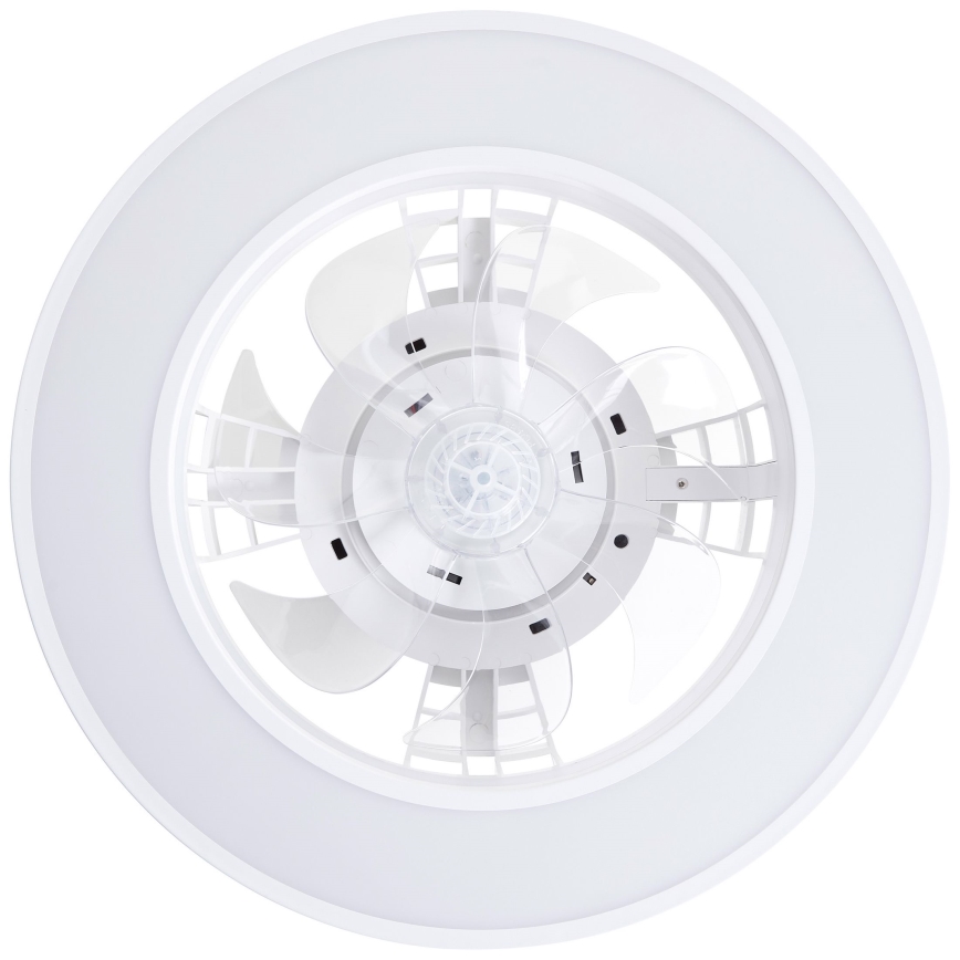 Brilliant - LED RGBW Stmívatelný stropní ventilátor MONDELLO LED/26W/230V 2700-6500K pr. 41,5 cm bílá + dálkové ovládání