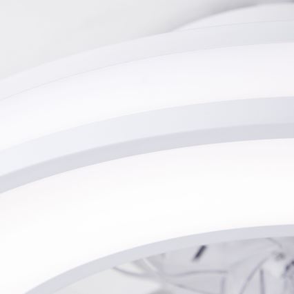 Brilliant - LED RGBW Stmívatelný stropní ventilátor MONDELLO LED/26W/230V 2700-6500K pr. 41,5 cm bílá + dálkové ovládání