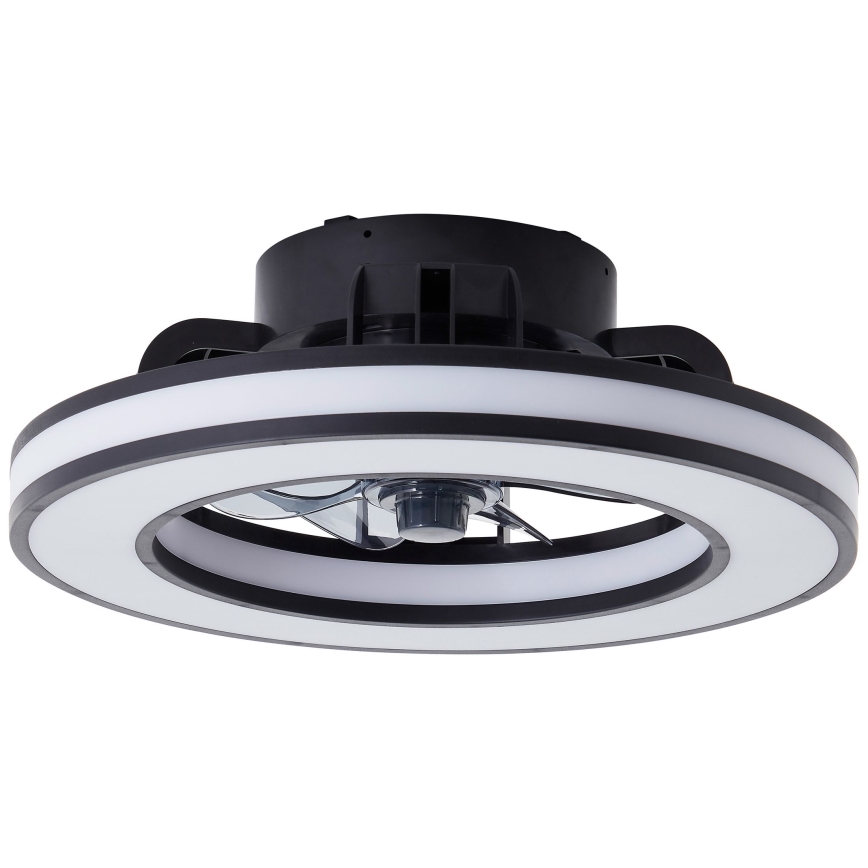 Brilliant - LED RGBW Stmívatelný stropní ventilátor MONDELLO LED/26W/230V 2700-6500K pr. 41 cm černá + dálkové ovládání